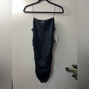❗️💲CLOSEOUT SALE: $5 💲❗️- Nordstrom Midnight Sequin Backless Dress